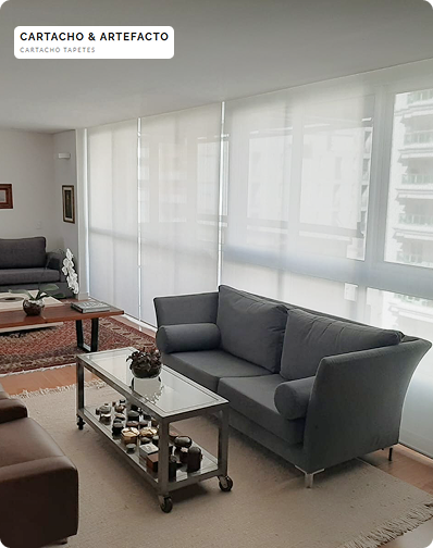 Persiana motorizada para janelas amplas no Brooklin SP